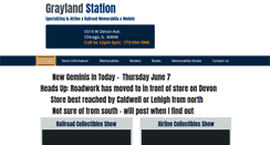 Desktop Screenshot of graylandstation.com